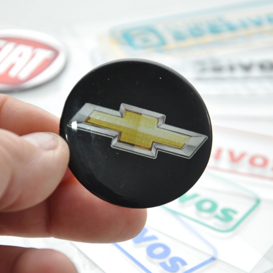 Adesivo Resinado PU Poliéster Cromado